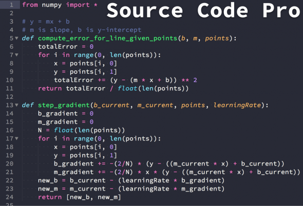 source code font