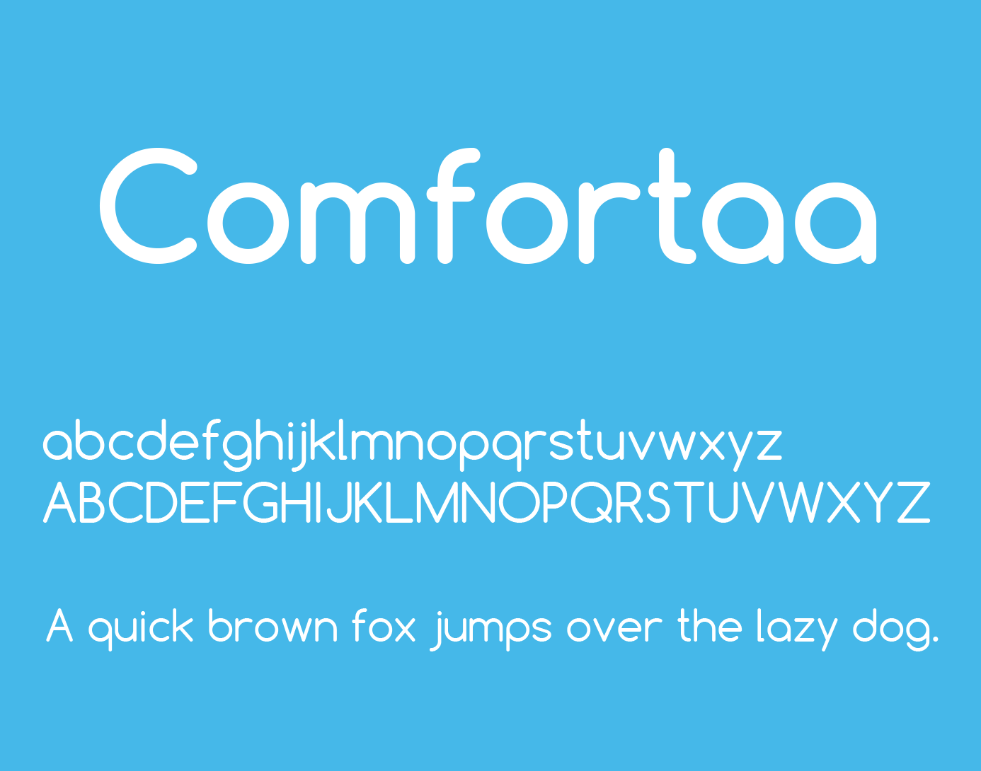 comfortaa font free download for mac