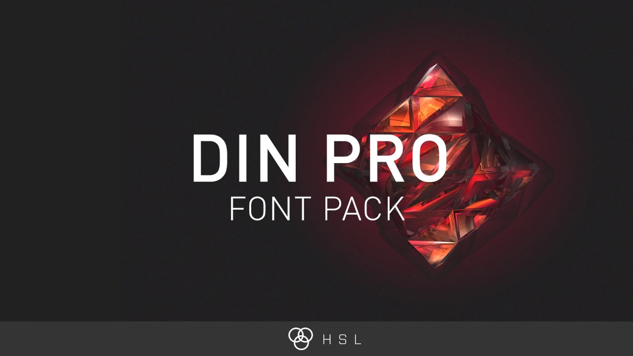 din pro font family free download mac