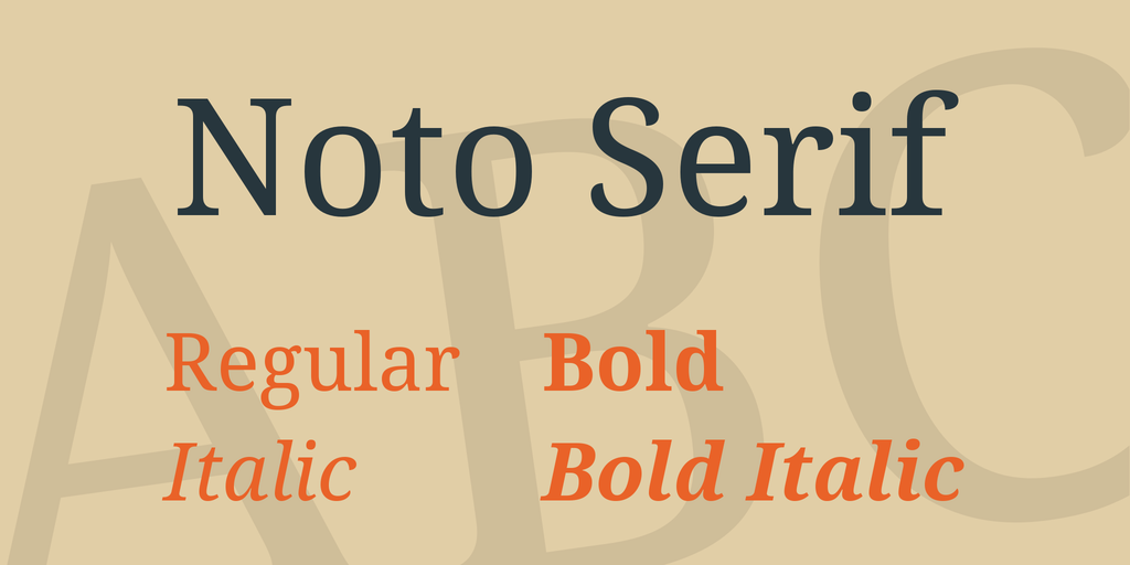 Noto Serif TC