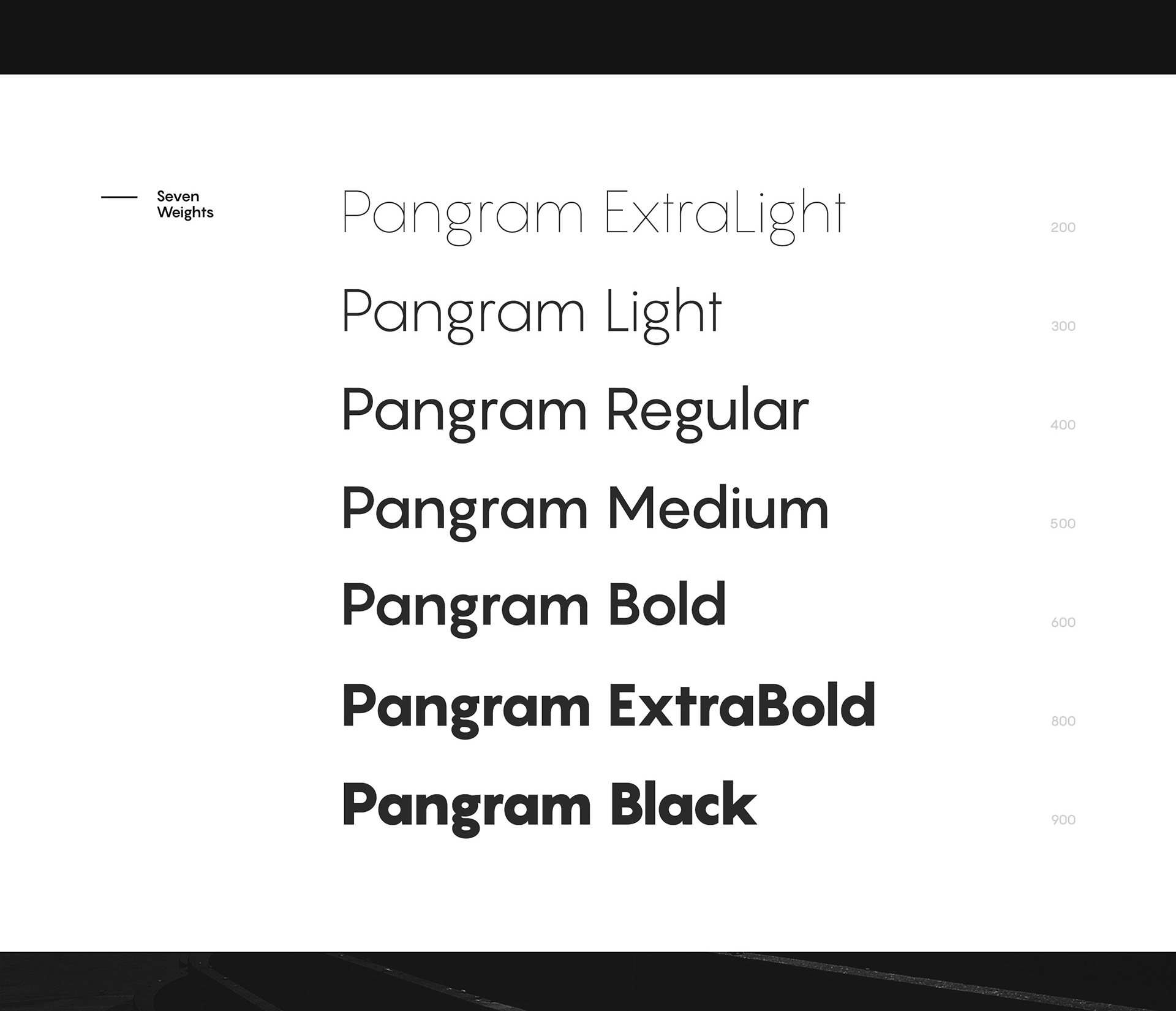 Pangram font  free download for WEB