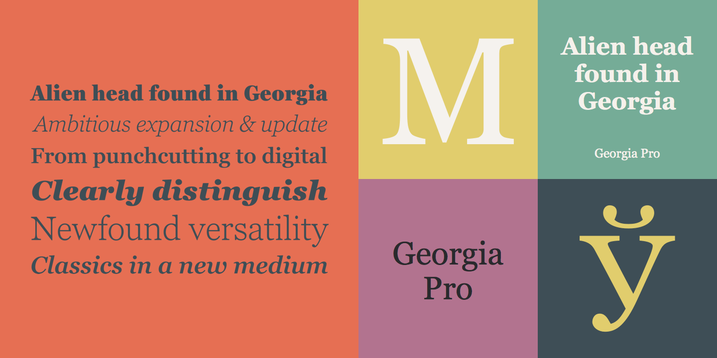 georgia pro font free