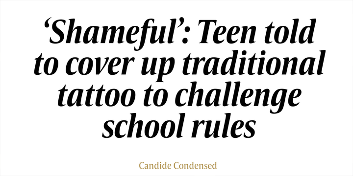 Candide Condensed