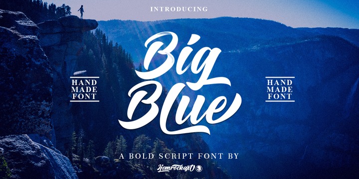 Big Blue Script