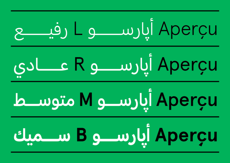Apercu Arabic Pro