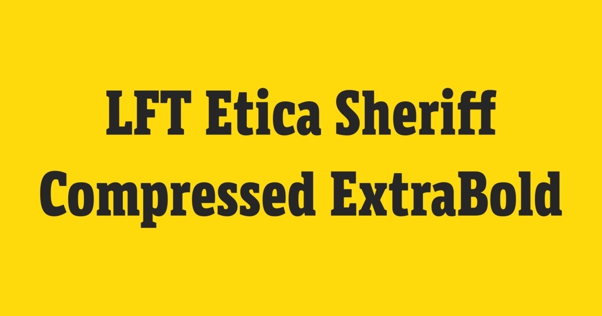 LFT Etica Sheriff Compressed