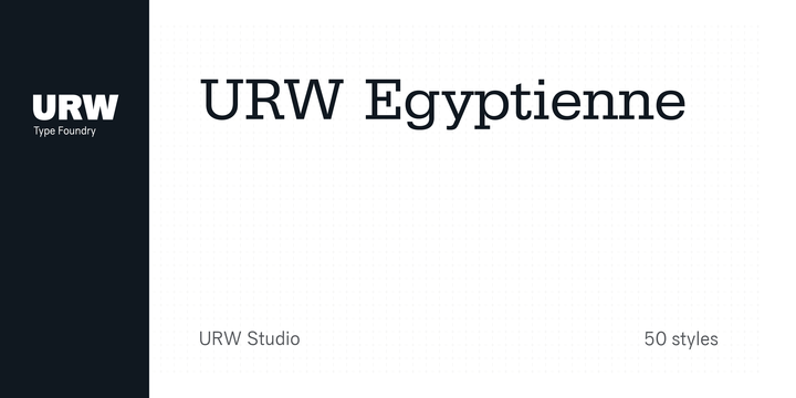 Egyptienne URW Extra Wide