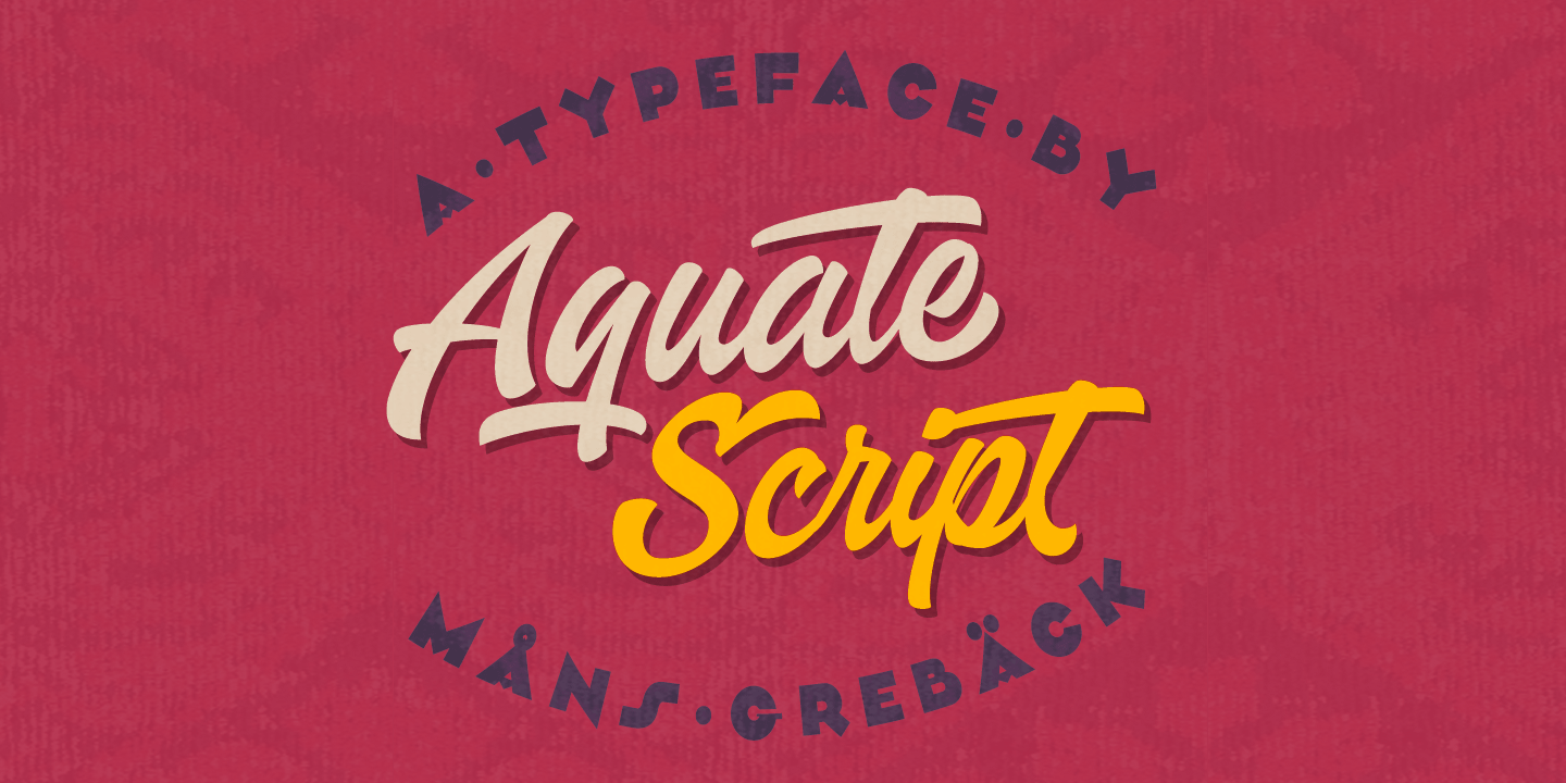 Aquate Script