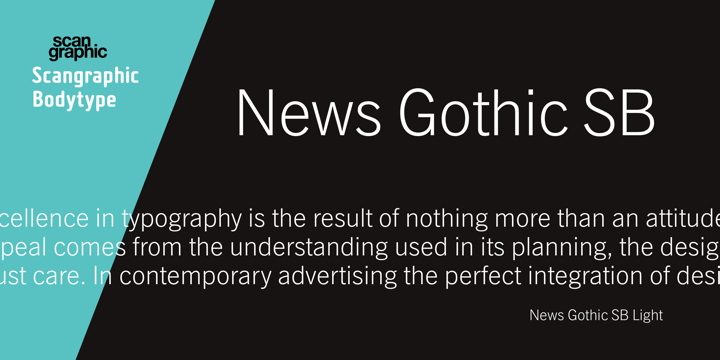 News Gothic SB