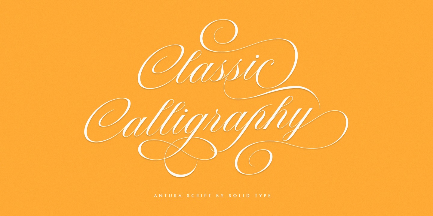 Script font