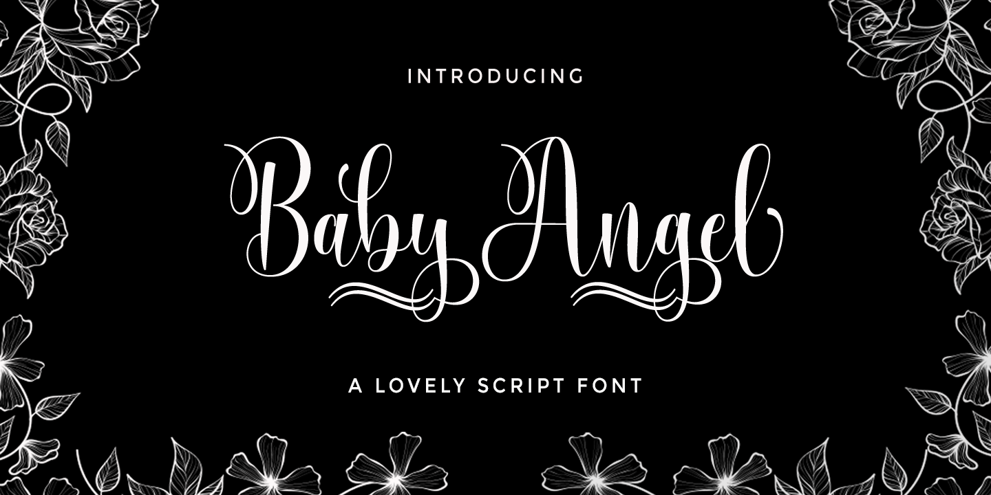 Baby Angel font | free download for WEB