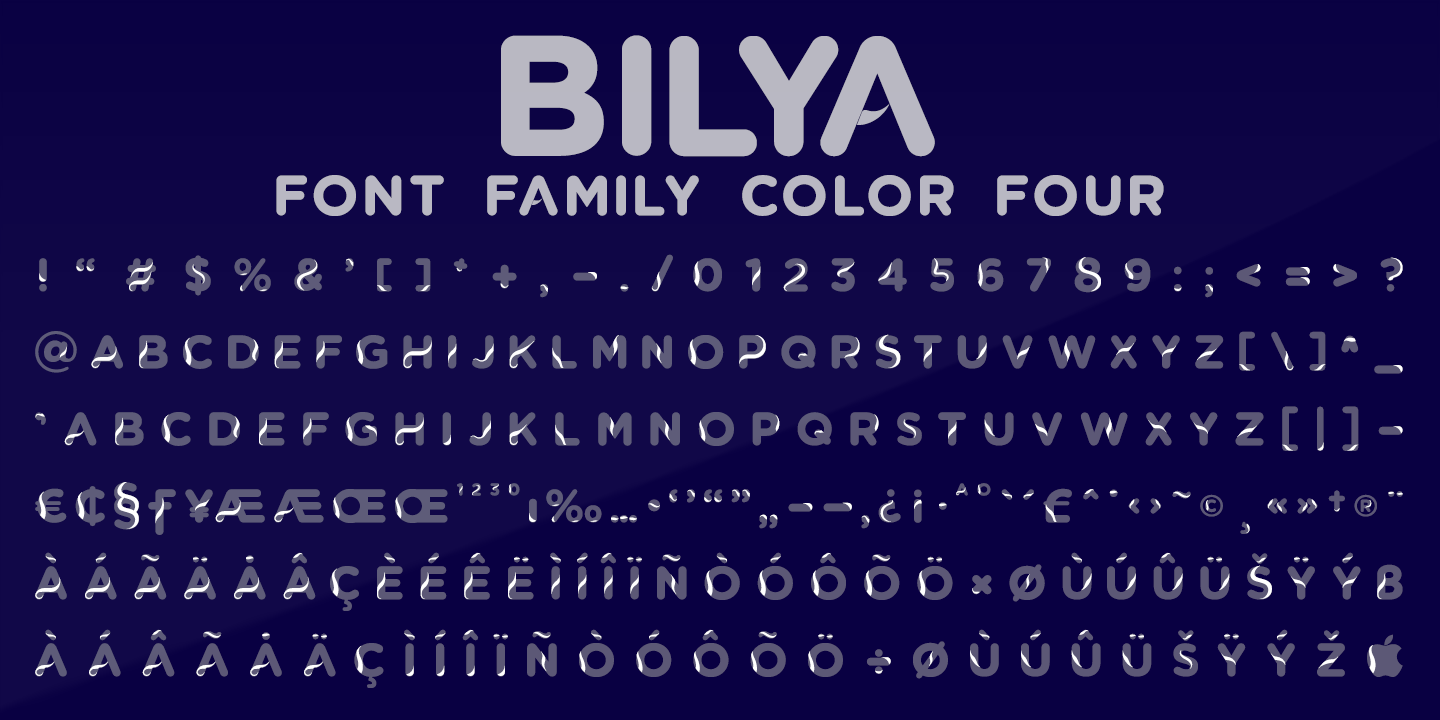 Bilya Layered Font Free Download For Web