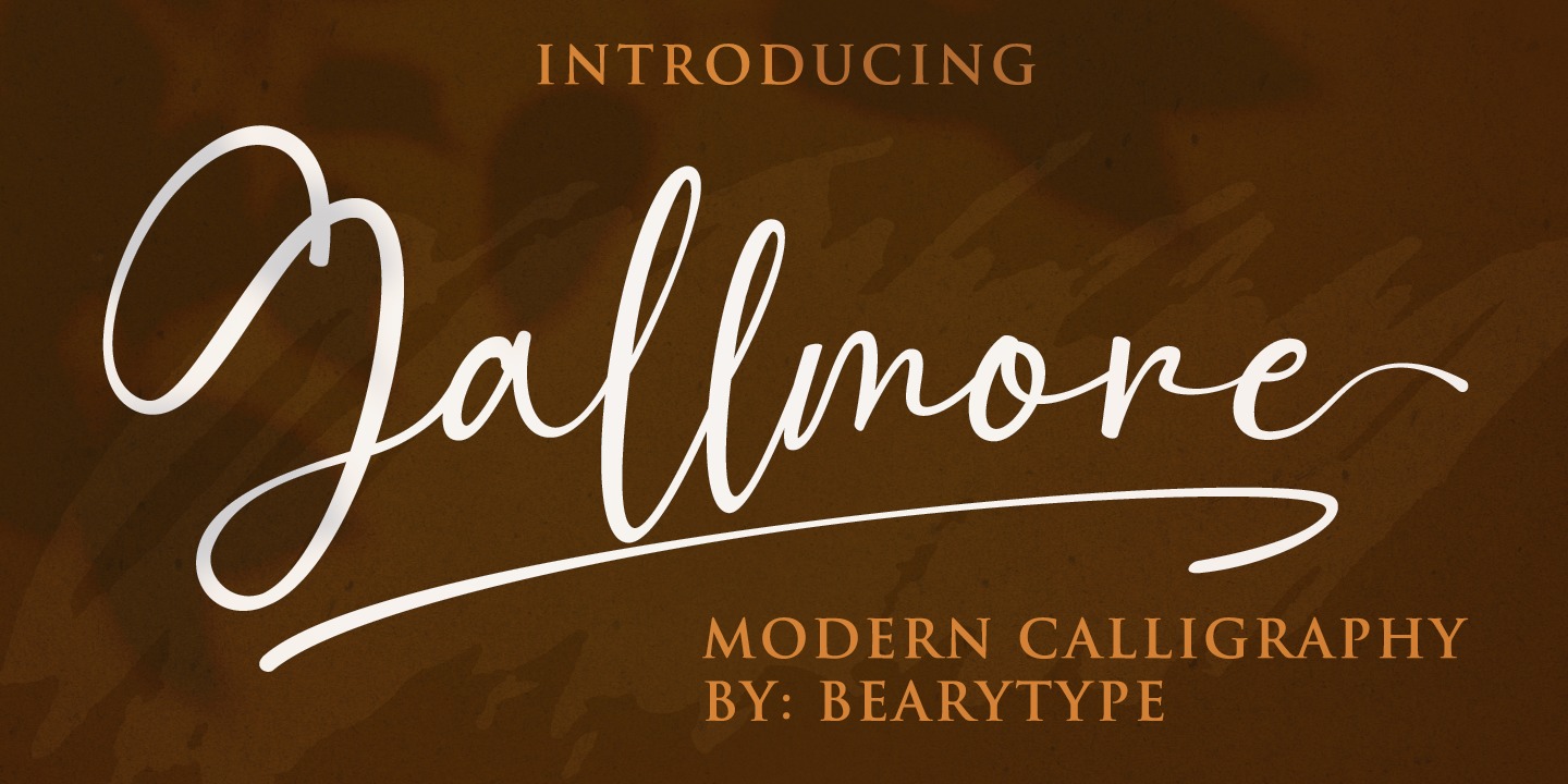 Gallmore font | free download for WEB