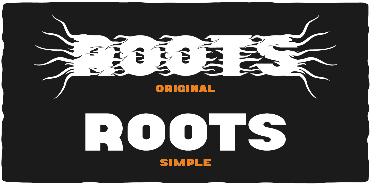 Roots font | free download for WEB