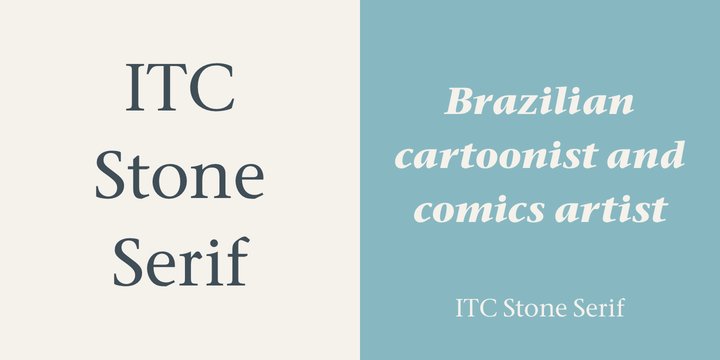 Stone Serif ITC
