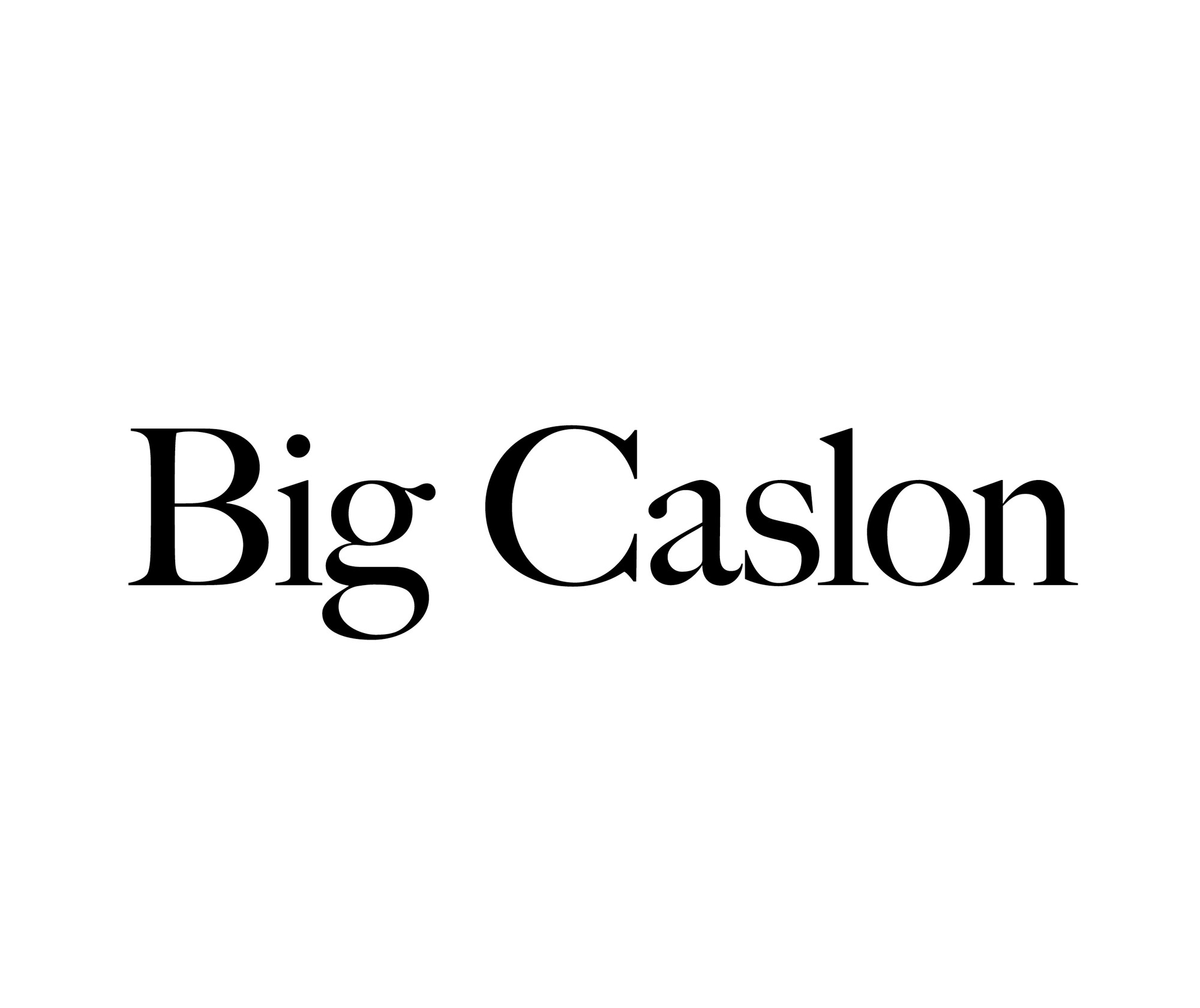Big Caslon