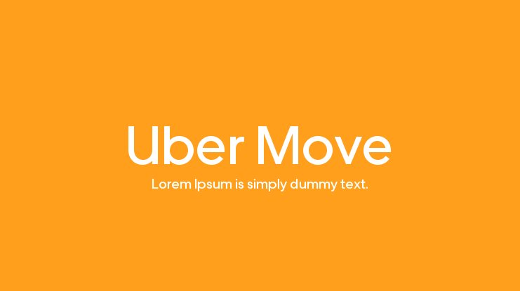 Uber Move DEV