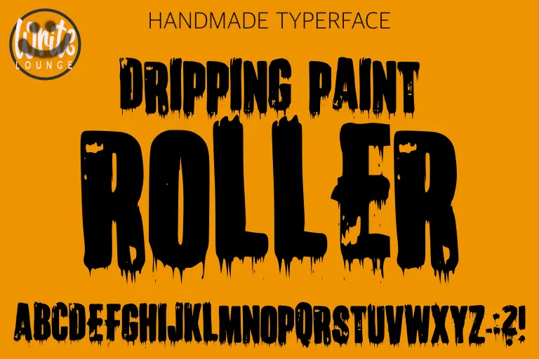 Dripping Paint Roller