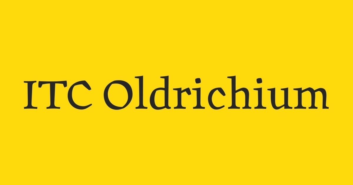 ITC Oldrichium