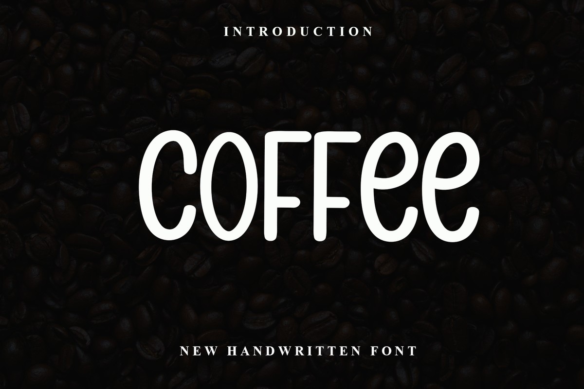 Coffee font | free download for WEB