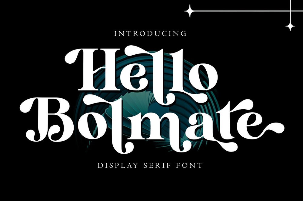 Hello Bolmate font | free download for WEB