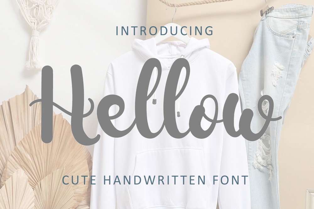 Hellow font | free download for WEB