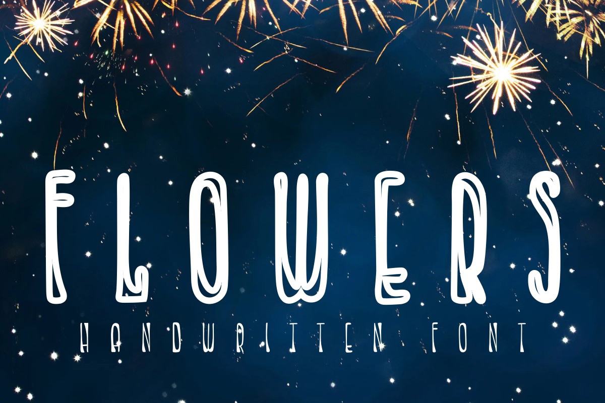 Fireworks font | free download for WEB