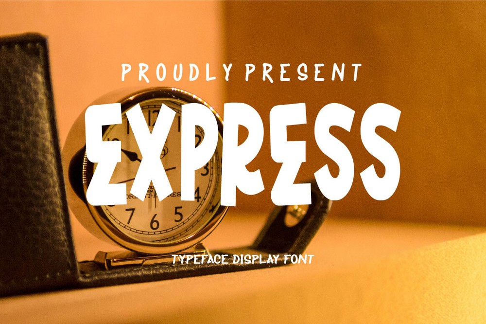 Express font | free download for WEB