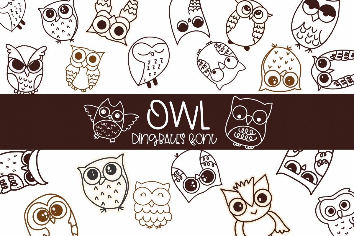 Owl font | free download for WEB